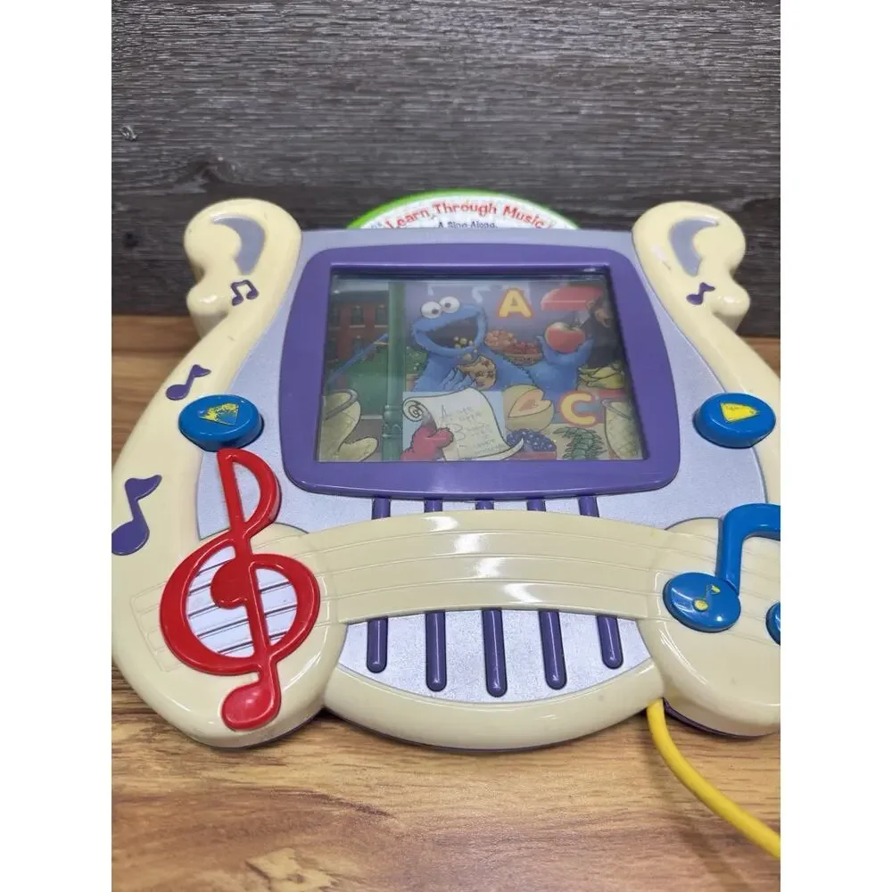 2002 Fisher Price Learn Through Music Elmo Sesame Street Mattel Music System